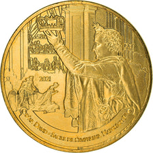 France, 1/4 Euro, LE SACRE DE NAPOLÉON, History, 2021, MS(63), Cupro-nickel