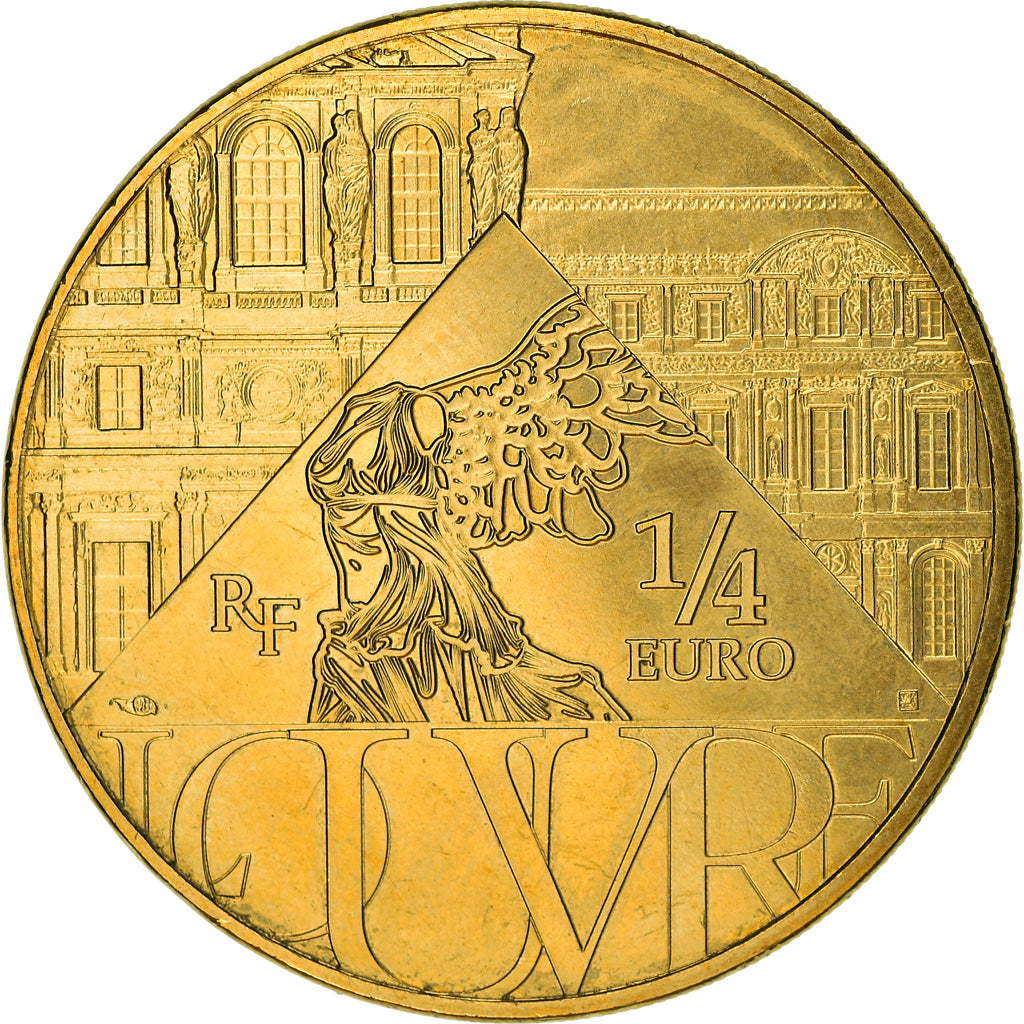 France, 1/4 Euro, LE SACRE DE NAPOLÉON, History, 2021, MS(63), Cupro-nickel