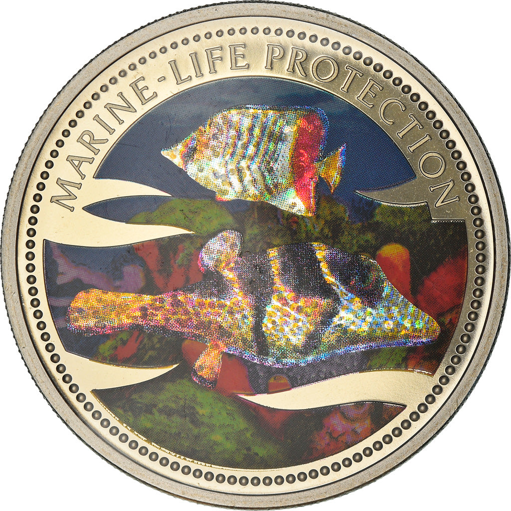 Moneda, Palaos, Dollar, 2002, Liechtenstein, FDC, Cobre - níquel, KM:57