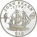 Coin, Nauru, 10 Dollars, 1994, Proof, MS(65-70), Silver, KM:7