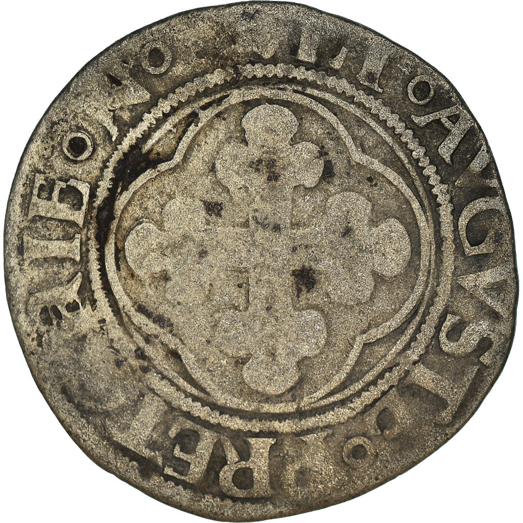 Moneda, Francia, Savoie, Charles II, Grosso, Undated (N.V)., Aoste, BC+, Vellón
