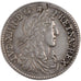 FRANCE, 1/12 Écu au buste juvénile, 1/12 ECU, 10 Sols, 1662, Limoges, KM #199.5,