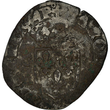 Münze, Frankreich, Charles X, Douzain, 1594, Marseille, Countermark, S, Billon