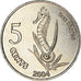 Coin, COCOS (KEELING) ISLANDS, 5 Cents, 2004, Roger Williams , MS(63)