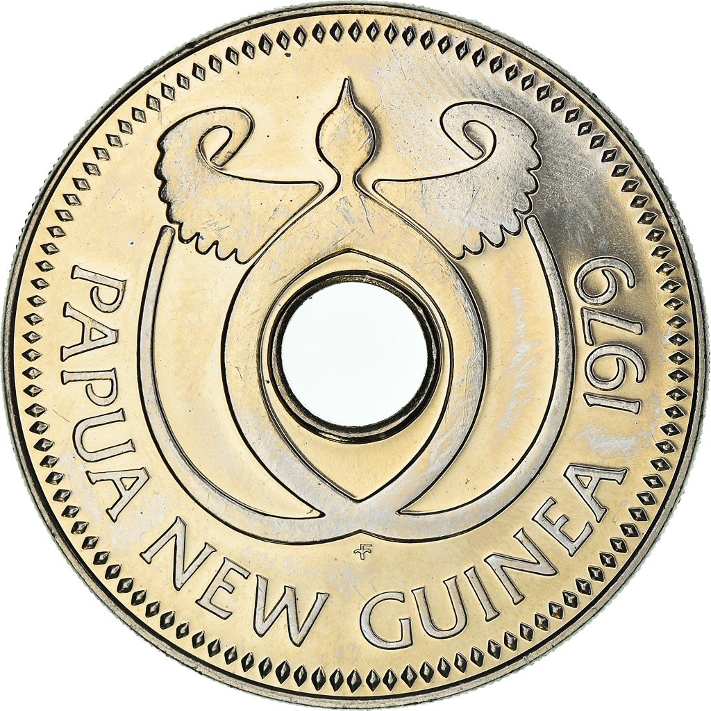 Moeda, Papua-Nova Guiné, Kina, 1979, Franklin Mint, Proof, MS(63)