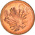 Coin, Papua New Guinea, 2 Toea, 1995, Franklin Mint, Proof, MS(63), Bronze, KM:2