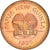 Moneta, Papua Nuova Guinea, 2 Toea, 1995, Franklin Mint, Proof, SPL, Bronzo