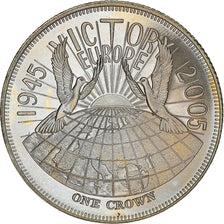 Coin, Tristan Da Cunha, Gough Island, Elizabeth II, Crown, 2005, British Royal
