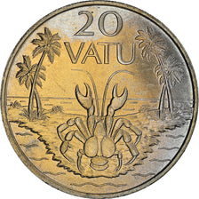 Moneta, Vanuatu, 20 Vatu, 1995, British Royal Mint, SPL-, Rame-nichel, KM:7