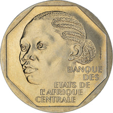 Coin, Central African Republic, 500 Francs, 1985, Paris, ESSAI, MS(65-70)