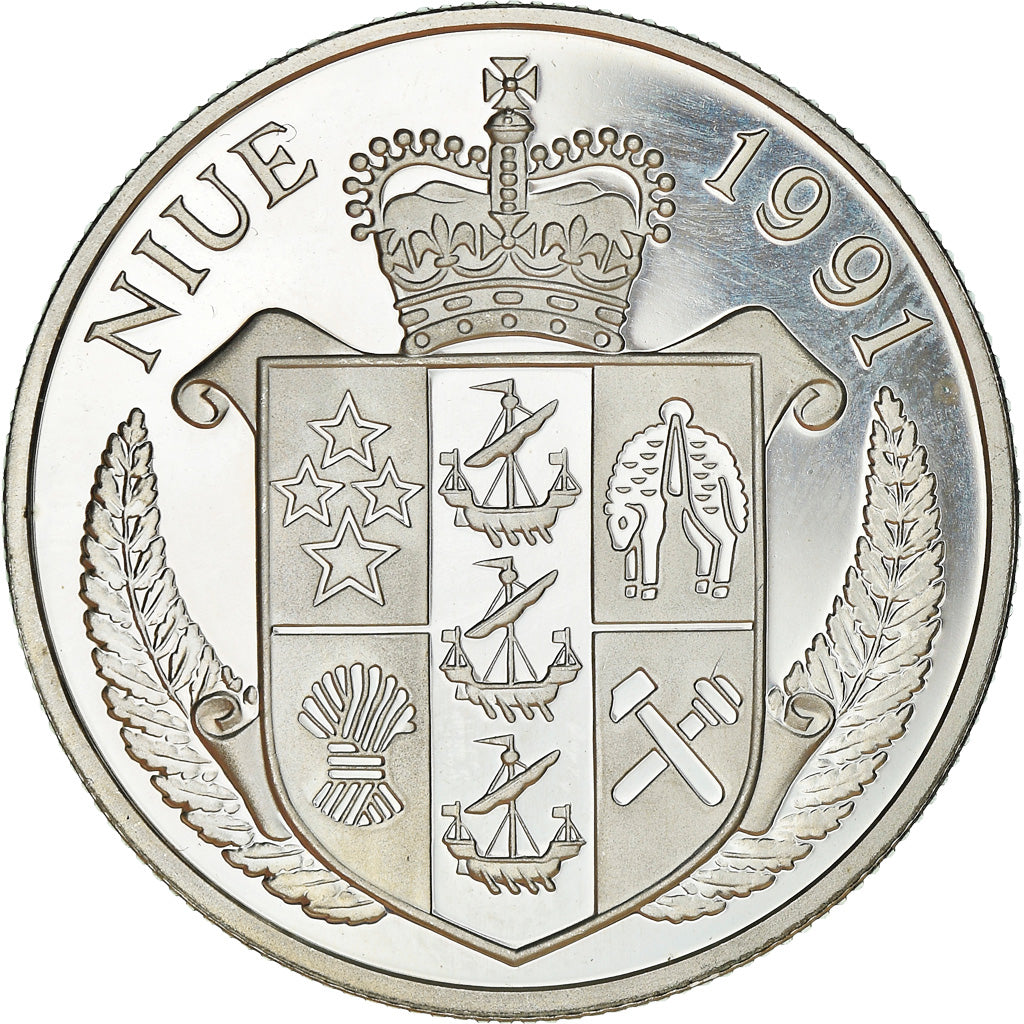 Moneta, Niue, 10 Dollars, 1992, Proof, FDC, Argento, KM:56