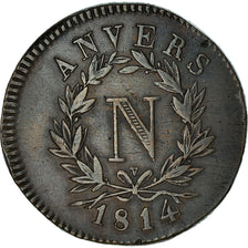 Coin, FRENCH STATES, Napoleon I, 5 Centimes, 1814, Anvers, Siege Coinage