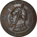 token, France, Napoleon III, Satirical, Module de 10 Centimes, 1871, AU(50-53)