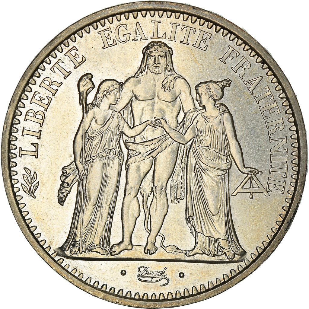 Coin, France, Hercule, 10 Francs, 1967, Paris, MS(63), Silver, KM:932