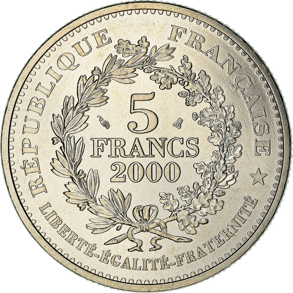 Monnaie, France, Statère des Parisii, 5 Francs, 2000, Paris, SPL, Nickel Clad