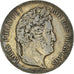 Monnaie, France, Louis-Philippe, 5 Francs, 1843, Paris, TB+, Argent