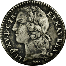 Monnaie, France, Louis XV, 1/10 Écu au bandeau, 12 Sols, 1/10 ECU, 1747, Paris