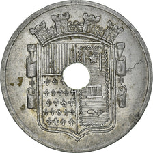 Coin, France, Bureau de Bienfaisance, Roubaix, Charbon, VF(30-35), Aluminium