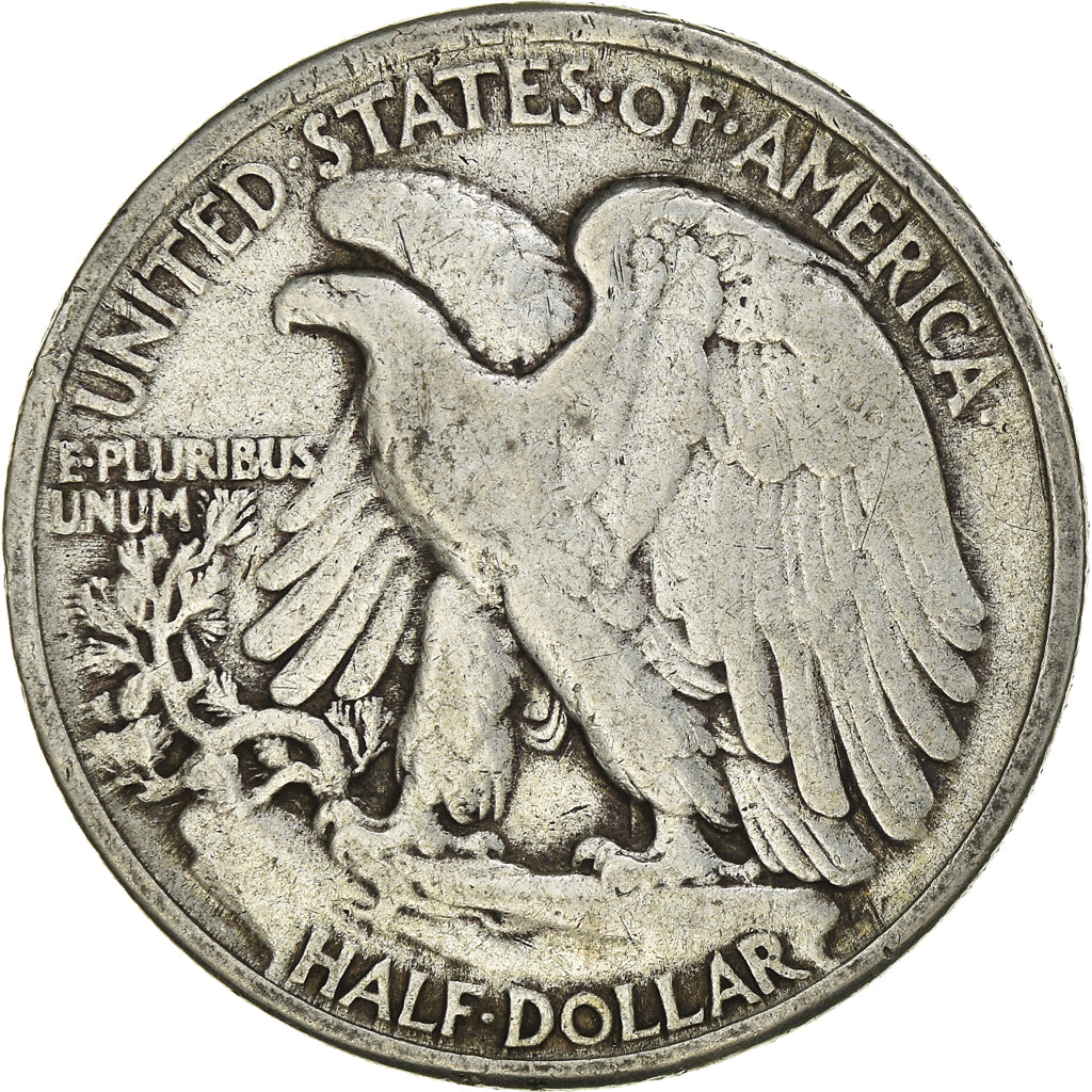 Coin, United States, Walking Liberty, Half Dollar, 1941, Philadelphia