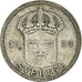 Coin, Sweden, Gustaf V, 50 Öre, 1935, VF(30-35), Silver, KM:788