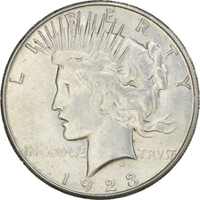 Coin, United States, Peace, Dollar, 1923, San Francisco, VF(20-25), Silver
