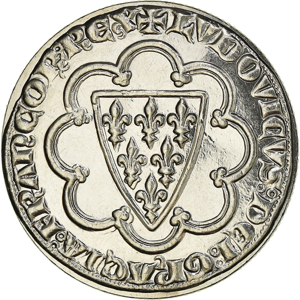 Coin, France, Saint-Louis, 5 Francs, 2000, Paris, MS(65-70), Nickel Clad