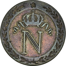Coin, France, Napoleon I, 10 Centimes, 1808, Paris, EF(40-45), Billon, KM:676.1