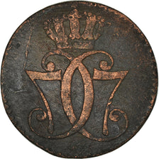 Coin, Denmark, Christian VII, Skilling, 1771, Copenhagen, VF(30-35), Copper
