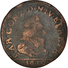 Münze, Frankreich, Principauté d'Arches-Charleville, Charles I, Liard, 1610