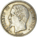 Moeda, França, Napoleon III, 50 Centimes, 1854, Paris, AU(50-53), Prata