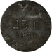 Monnaie, France, 25 Centimes, 1921, Dunkerque, TB+, Iron, Elie:10.6