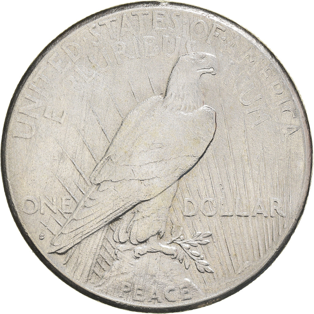 Coin, United States, Peace, Dollar, 1922, San Francisco, EF(40-45), Silver