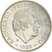 Coin, Monaco, Rainier III, 100 Francs, 1989, Paris, MS(63), Silver, KM:164