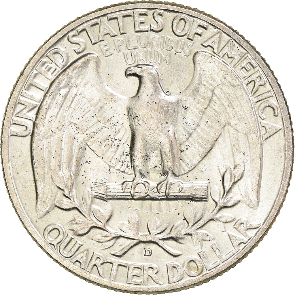 Coin, United States, Quarter, 1964, Denver, EF(40-45), Silver, KM:164
