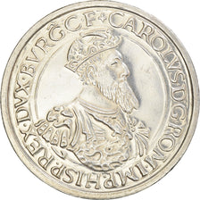 Coin, Belgium, Baudouin I, 5 Ecu, 1987, Royal Belgium Mint, EF(40-45), Silver