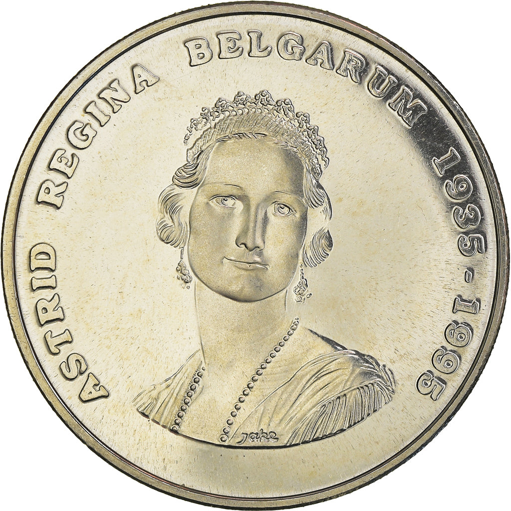 Coin, Belgium, 250 Francs, 1995, Brussels, MS(63), Silver, KM:199