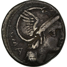 Monnaie, Lucius Flaminius Chilo, Denier, 109-108 BC, Rome, TB+, Argent