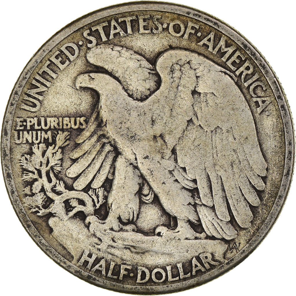 Coin, United States, Walking Liberty, Half Dollar, 1941, Philadelphia, F(12-15)