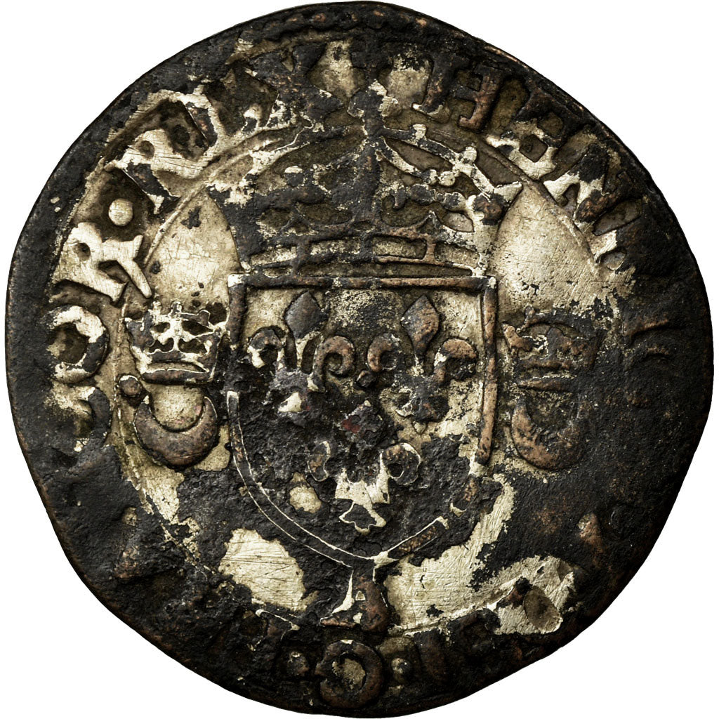 Coin, France, Douzain, 1551, Paris, VF(20-25), Billon, Sombart:4380