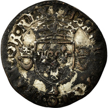 Coin, France, Douzain, 1551, Paris, VF(20-25), Billon, Sombart:4380