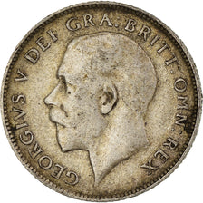 Coin, Great Britain, George V, 6 Pence, 1916, British Royal Mint, VF(20-25)