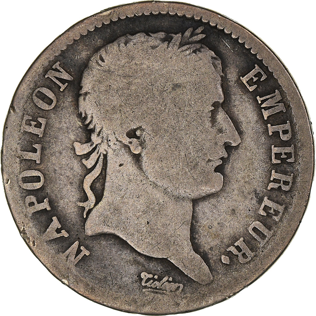 Coin, France, Napoleon I, Franc, 1810, Paris, VG(8-10), Silver, KM:692.1