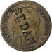 Coin, France, Napoleon III, Satirical, 50 Centimes, 1867, Bordeaux, VG(8-10)