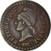Coin, France, Dupré, Centime, AN 6, Paris, EF(40-45), Bronze, KM:646