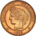 Coin, France, Cérès, 10 Centimes, 1892, Paris, AU(55-58), Bronze, KM:815.1