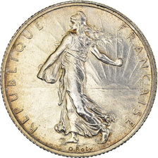 Moneta, Francia, Semeuse, 2 Francs, 1914, Paris, SPL-, Argento, KM:845.1
