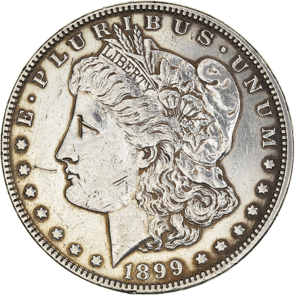 Coin, United States, Morgan Dollar, Dollar, 1899, New Orleans, EF(40-45)