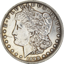 Coin, United States, Morgan Dollar, Dollar, 1899, New Orleans, EF(40-45)