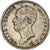 Moneta, Holandia, William II, 25 Cents, 1849, Utrecht, EF(40-45), Srebro, KM:76