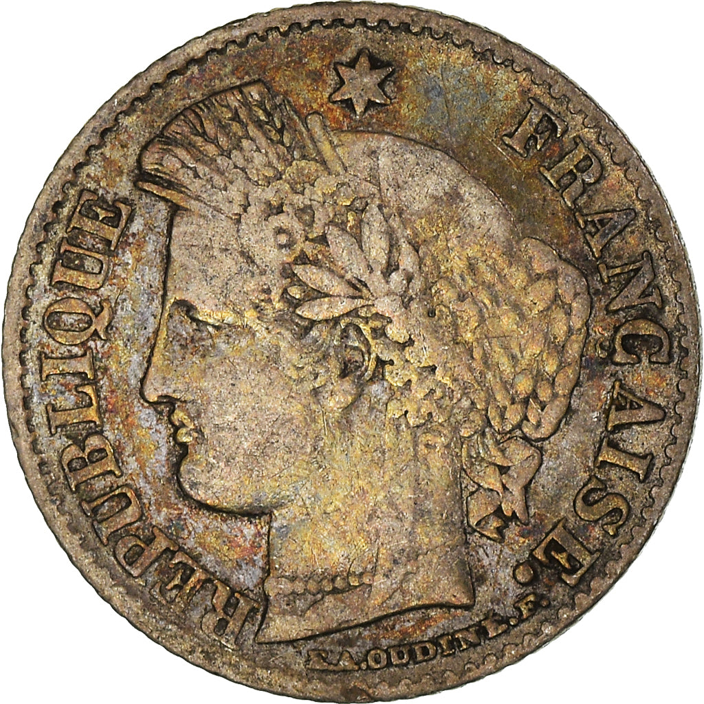 Coin, France, Cérès, 20 Centimes, 1850, Paris, VF(20-25), Silver, KM:758.1, Le